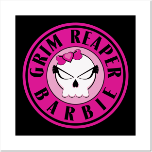 Grim Reaper Barbie Posters and Art